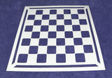 Chess/Checkerboard Stencil 14 Mil -18 X 18 Inches With Border- Painting /Crafts