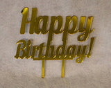 Happy Birthday Cake Topper