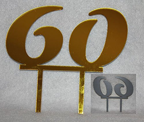 Birthday Cake Toppers - 1/8" Acrylic - Assorted Colors