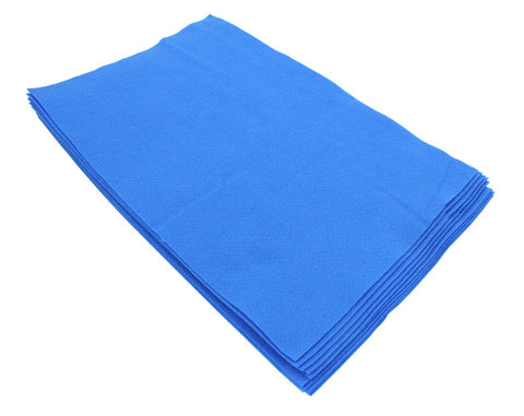 Fiesta Felt- 12x18- 10 Pieces- 100% Acrylic- Glacial Blue