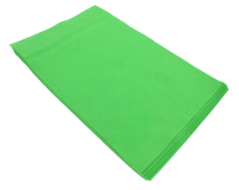 Fiesta Felt- 12x18- 10 Pieces- 100% Acrylic- Pirate Green
