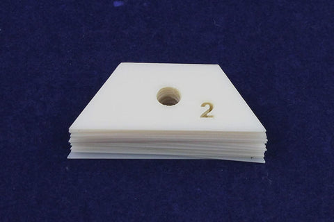 Mylar 2 Inch Half Hexagon 25 Piece Add On Set- No Template