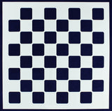 Chess/Checkerboard Stencil 14 Mil -18 X 18 Inches - Painting /Crafts/ Templates
