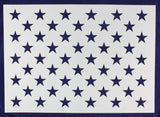 50 Star Field Stencil 14 Mil -G-Spec 24 Inch - Painting /Crafts/ Templates