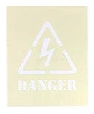 Parent Stencil SKU - Safety Electric Shock - High Voltage