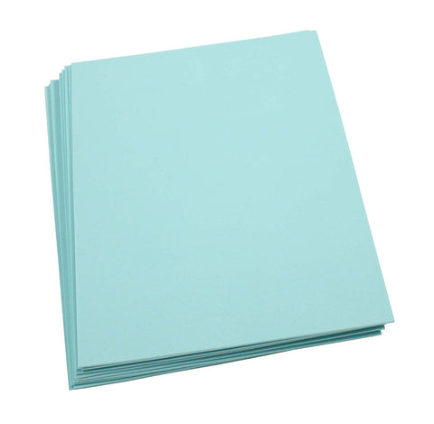 Craft Foam -9" x 12" Sheets-Aqua-10 Pack- 2mm thick
