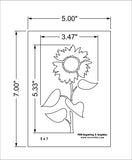 Parent Stencil SKU - Sunflower
