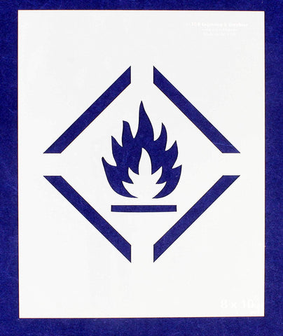 Parent Stencil SKU Safety Flammable