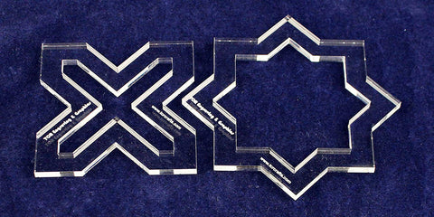 2 Pc Moroccan Frame Set -3.5"- 1/8" Acrylic